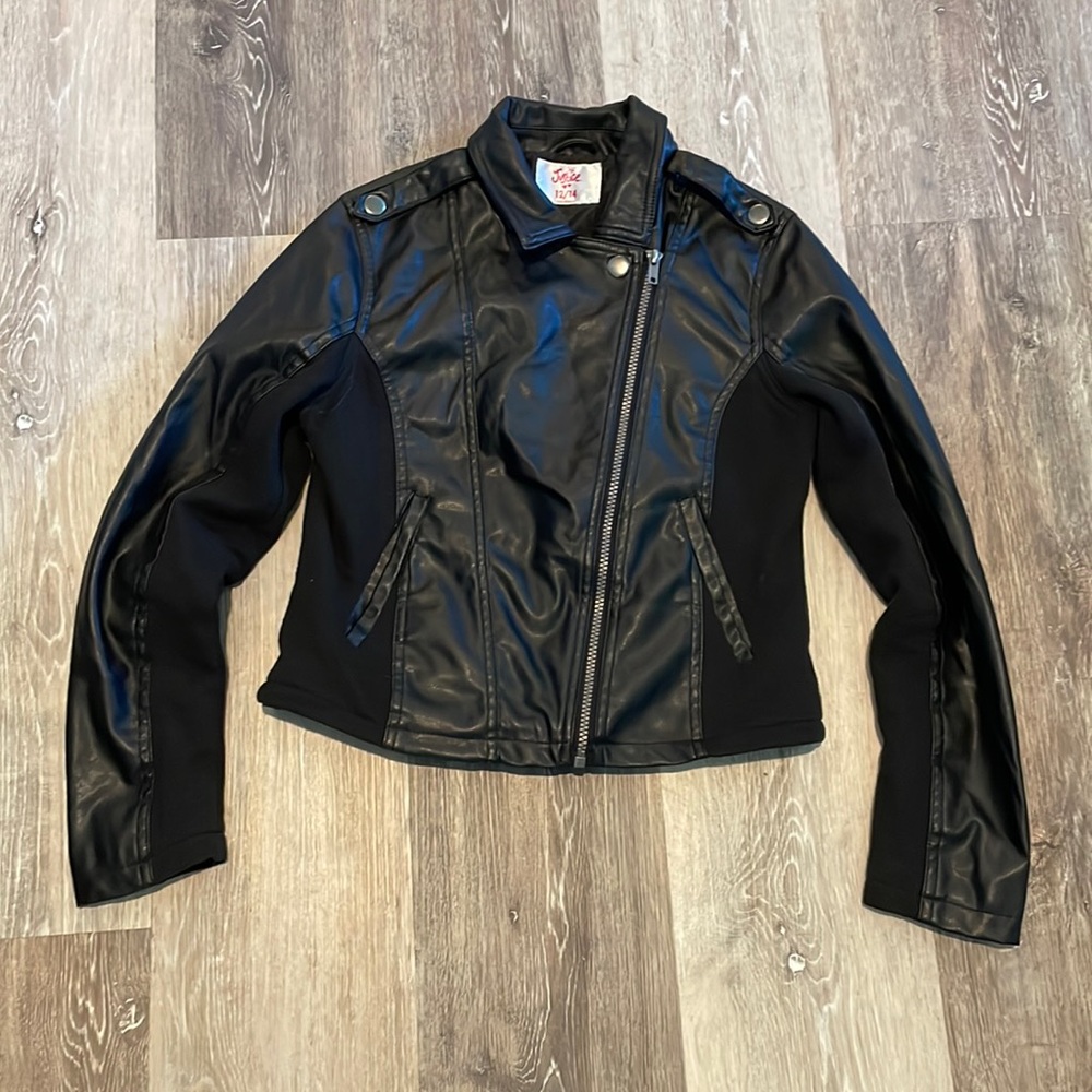Justice leather jacket